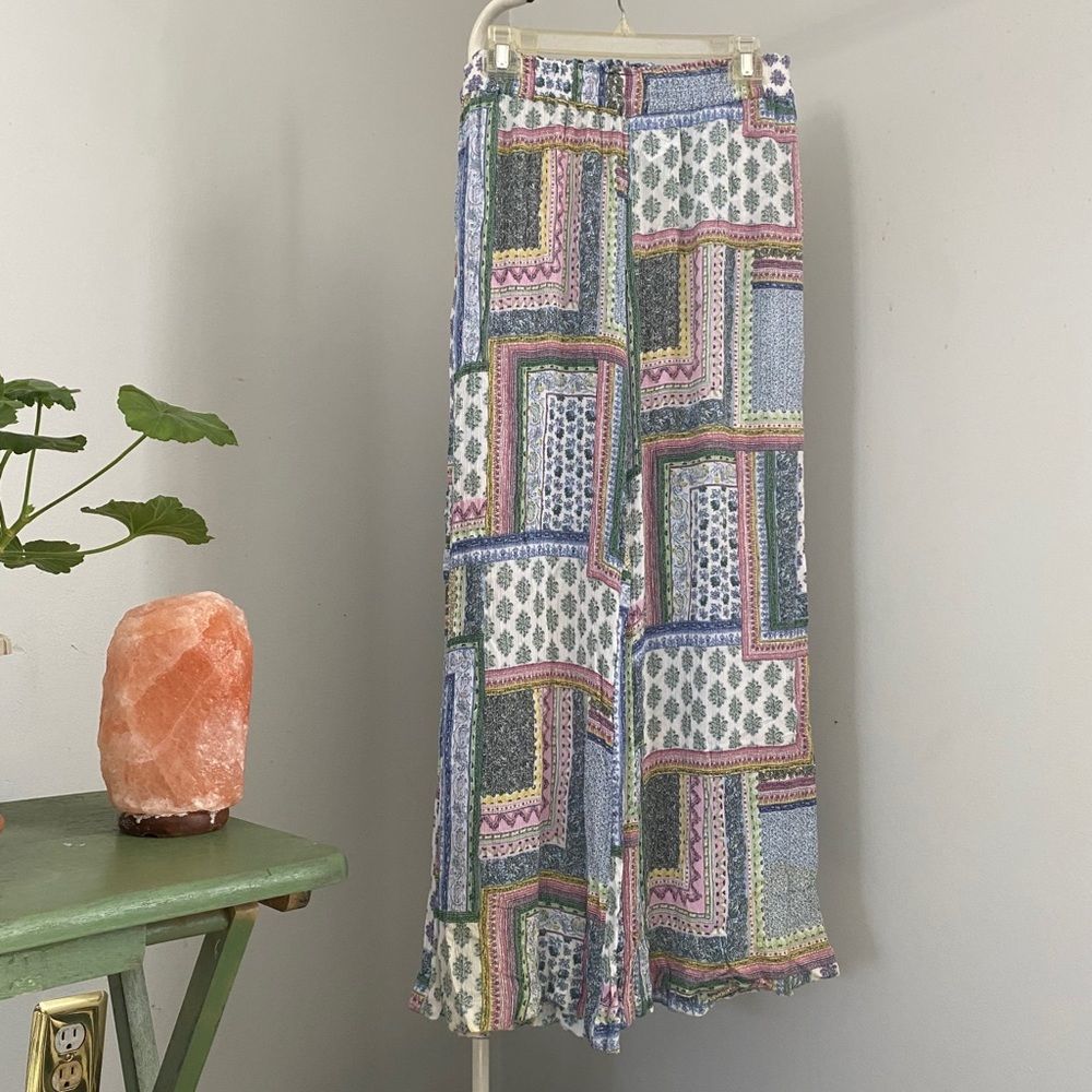 Floreat loved by Anthropology wide leg pants.